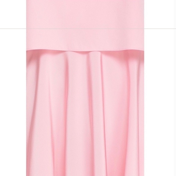 Tibi Pink Silk Double Layer Dress Size 0 - Picture 4 of 4